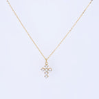 Gold Everyday Cross Necklace