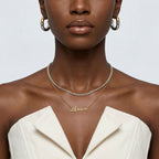 Gold Dainty Custom Name Necklace