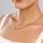 Gold Dainty Custom Name Necklace