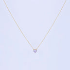 Gold Trueheart Birthstone Necklace