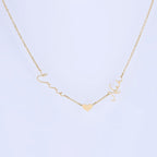 Gold Custom Lovelink Name Necklace