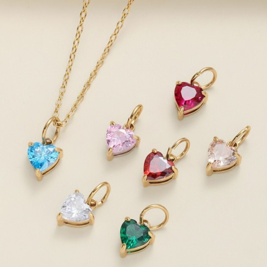 Gold Venus Birthstone Charm