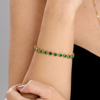 The Esmeralda Tennis Bracelet
