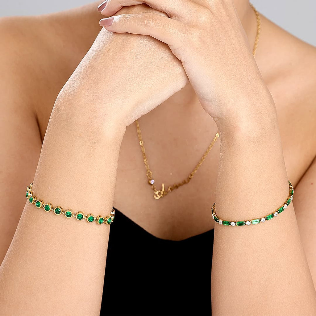 The Esmeralda Tennis Bracelet