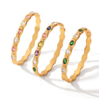 Gold Solara Bangle