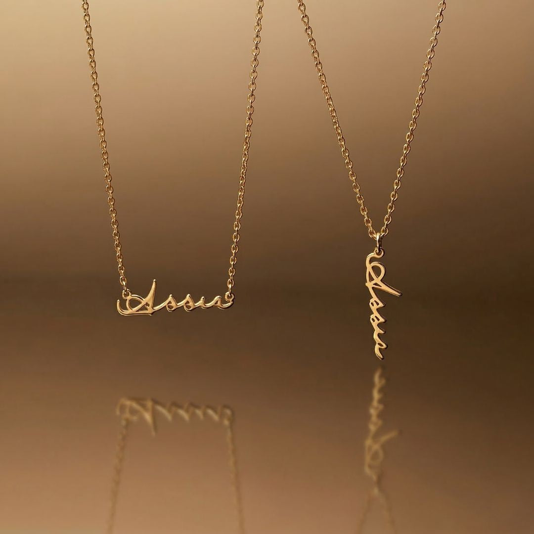 Gold Personalized Name Necklace