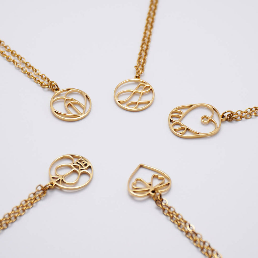 Custom Monogram Necklace