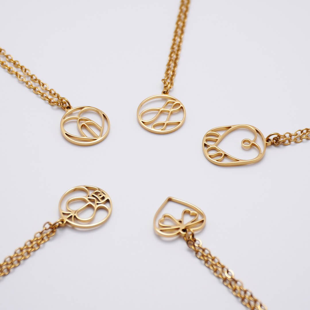 Custom Monogram Necklace