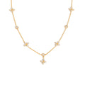 Gold Lucky Clover Necklace
