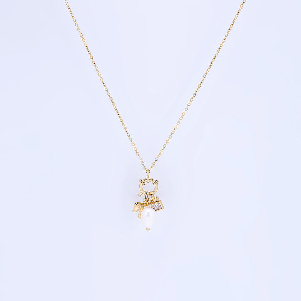 Gold Custom Collector Charm Necklace