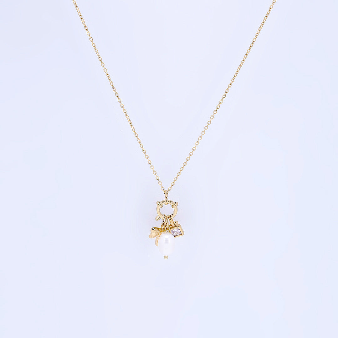 Gold Custom Collector Charm Necklace