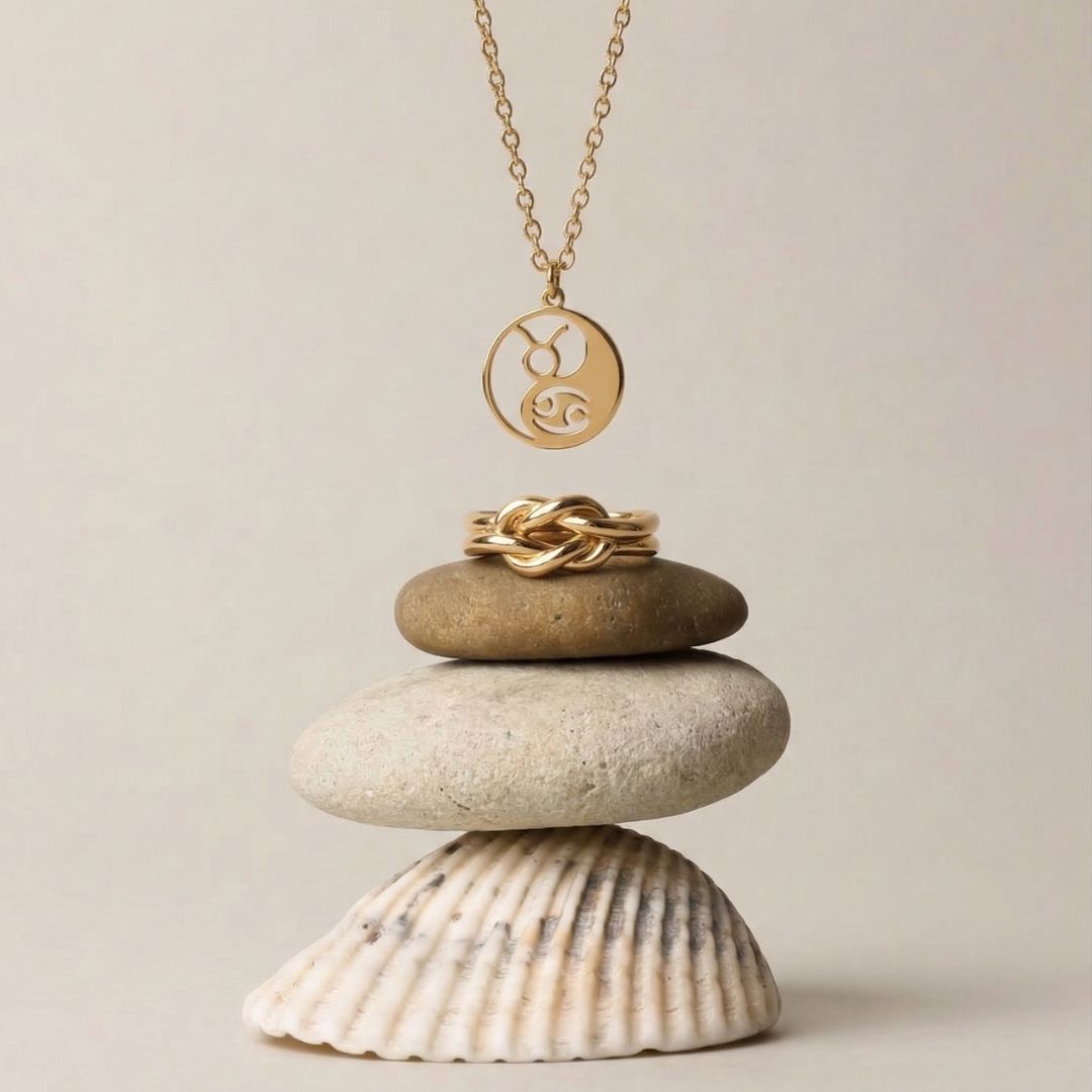 Gold Dual Soul Necklace