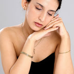 Gold Athena Chain Bracelet