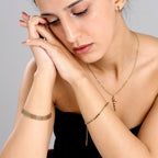 Gold Athena Chain Bracelet