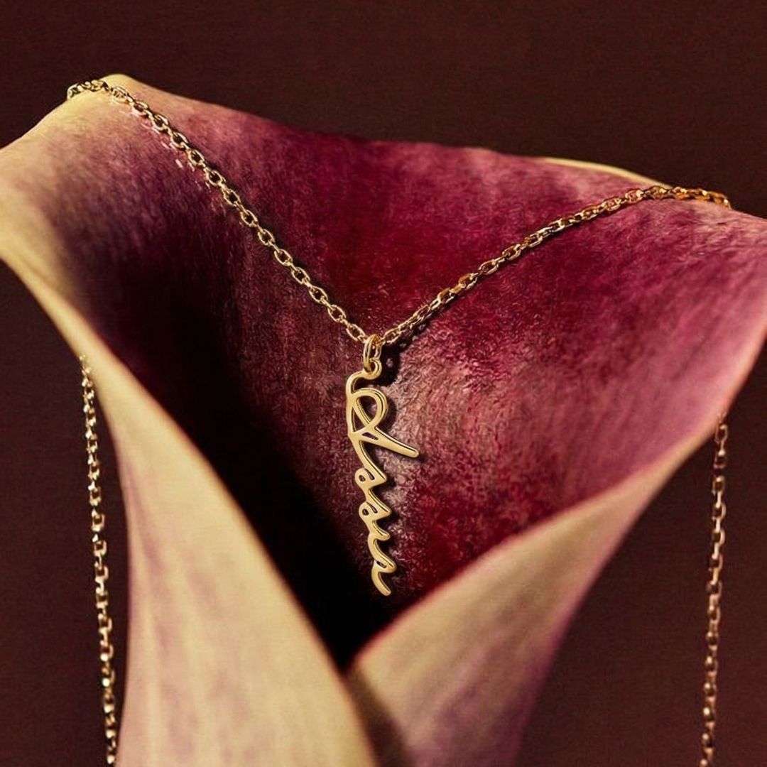 Gold Personalized Name Necklace