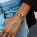 Gold Arden Link Bracelet