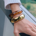 Gold Sia Cuff Bangle