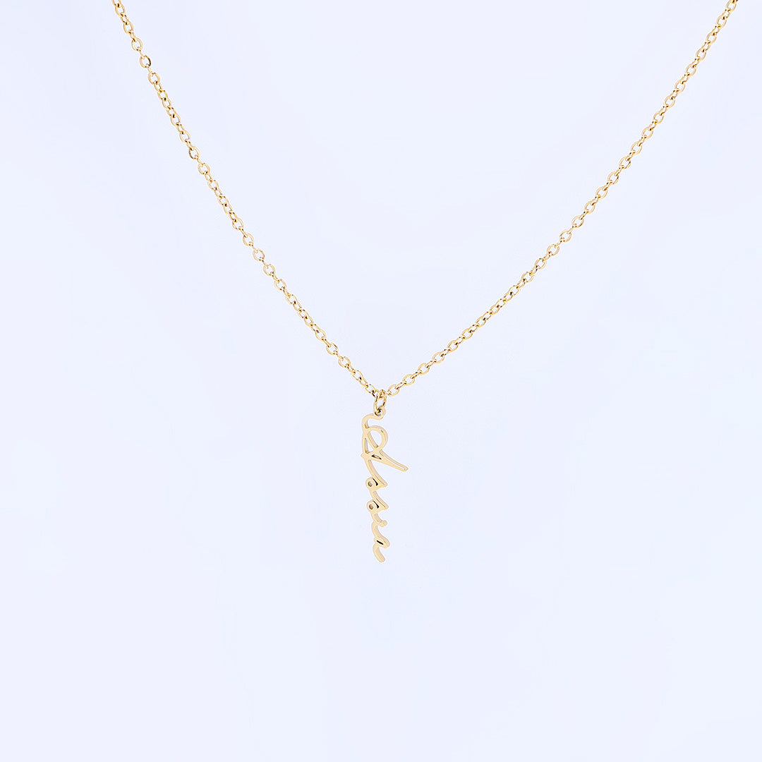 Gold Personalized Name Necklace