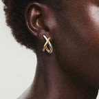 Cora Huggie Stud Earrings