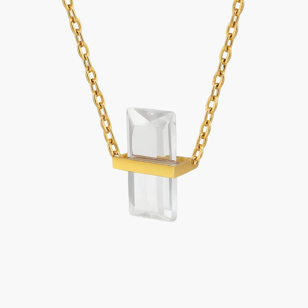Gold Gaia Birthstone Necklace