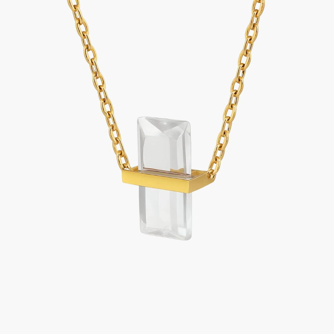 Gold Gaia Birthstone Necklace