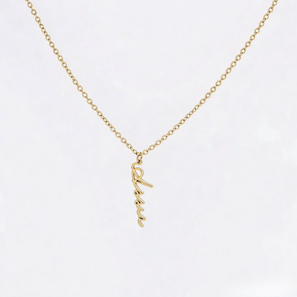 Gold Personalized Name Necklace