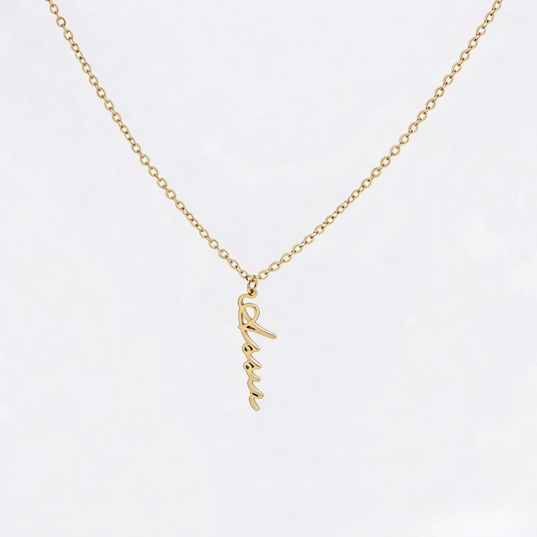 Gold Personalized Name Necklace
