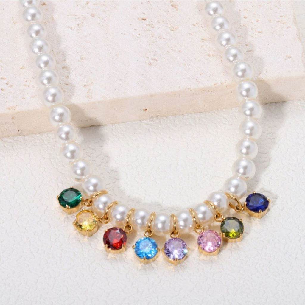 Gold Gaia Birthstone Charm