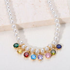 Gold Gaia Birthstone Charm