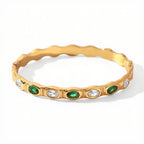 Gold Solara Bangle