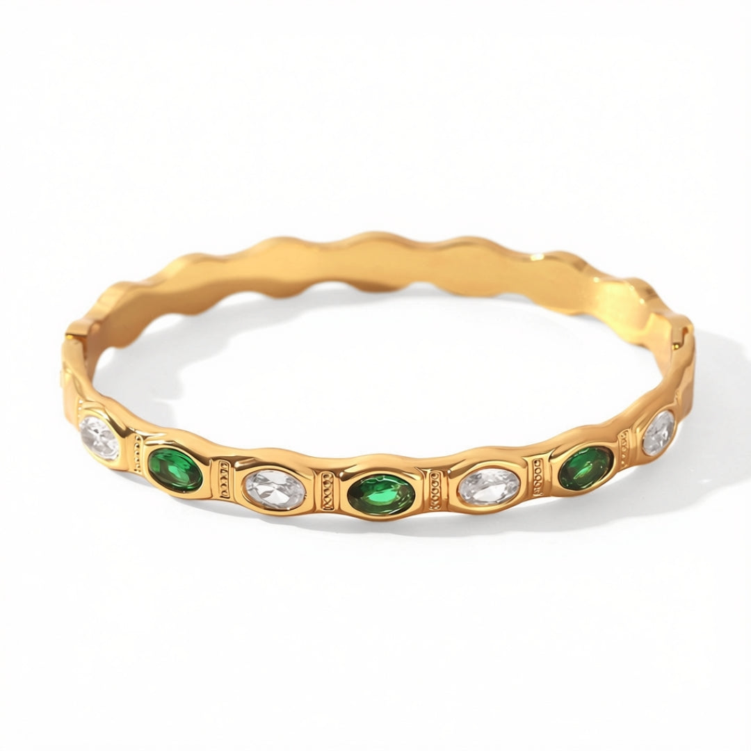 Gold Solara Bangle