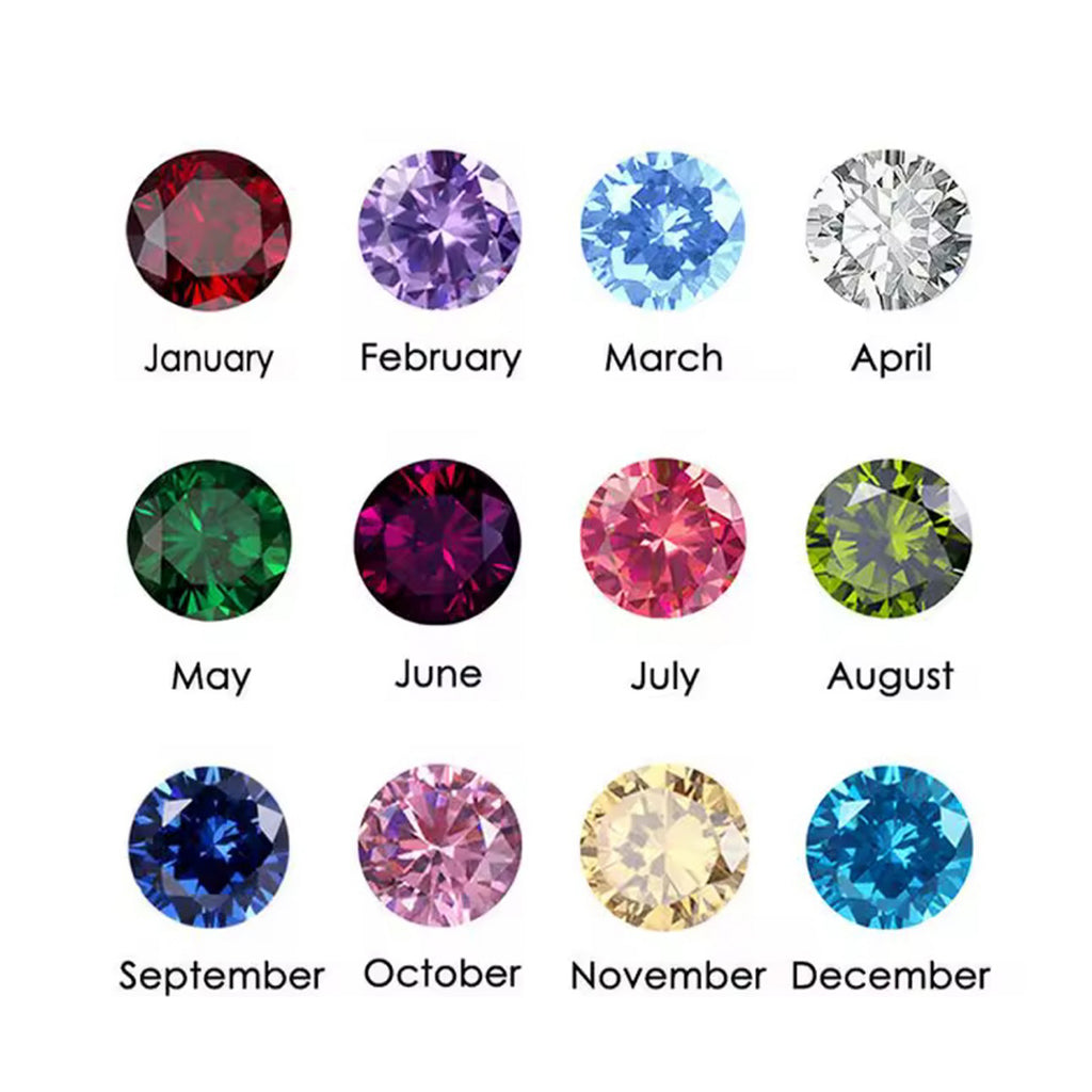 Gold Tiny Birthstone Tennis Bracelet