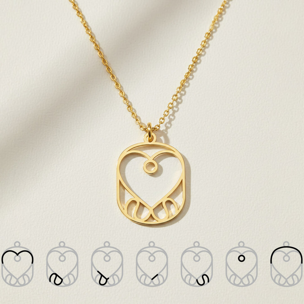 Custom Monogram Necklace