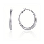 Gold Nova 40mm Hoop Earrings