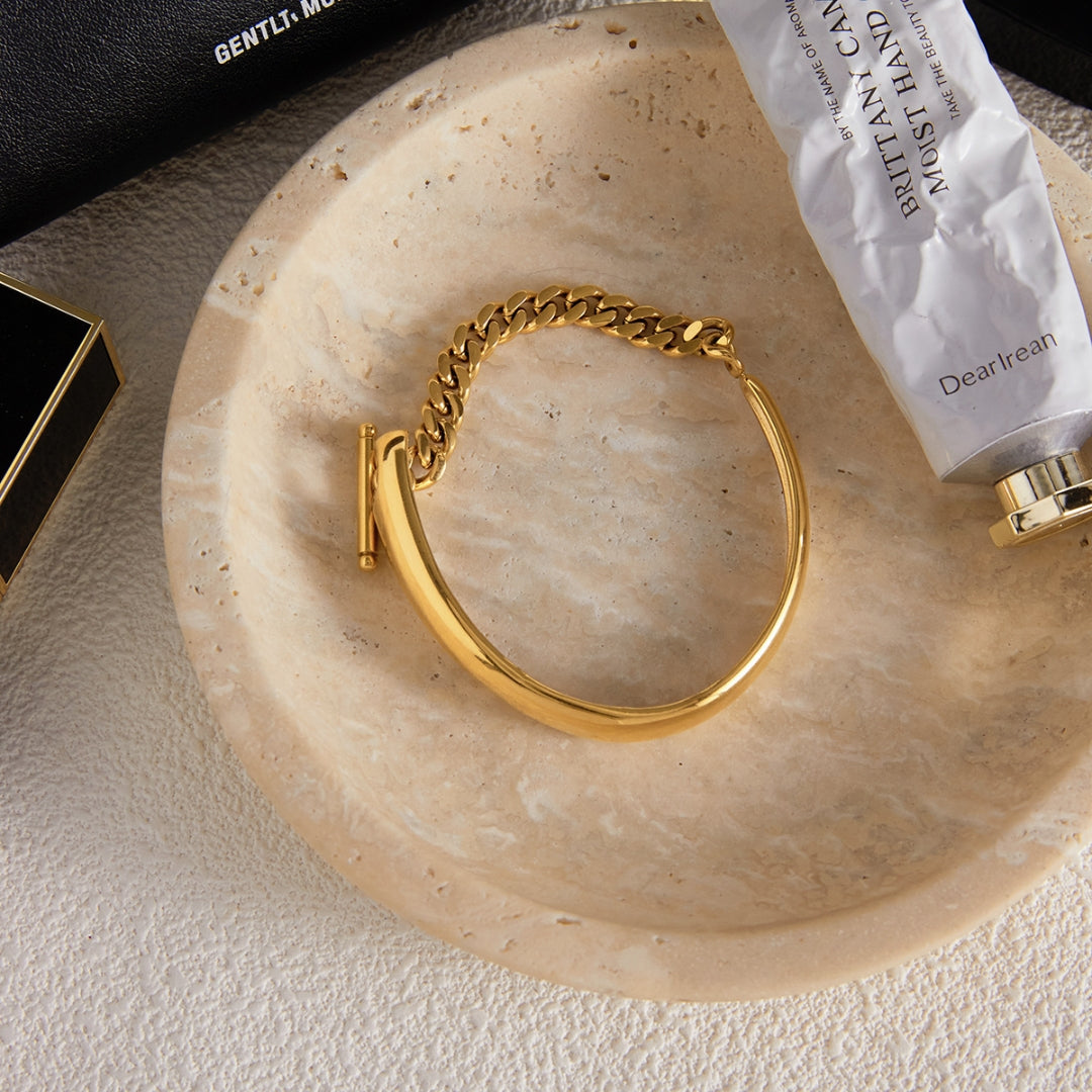 Gold Arden Link Bracelet