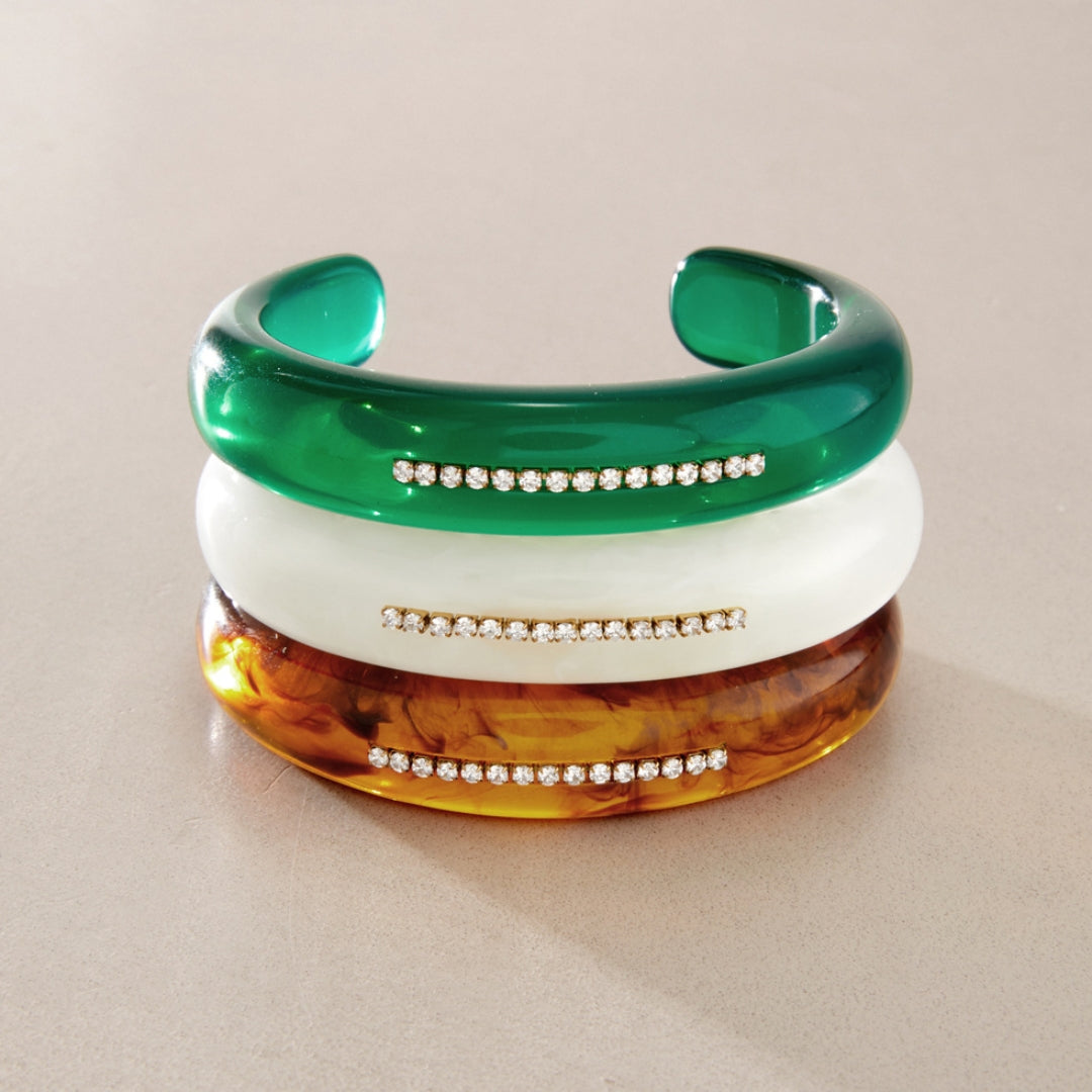 Gold Sia Cuff Bangle