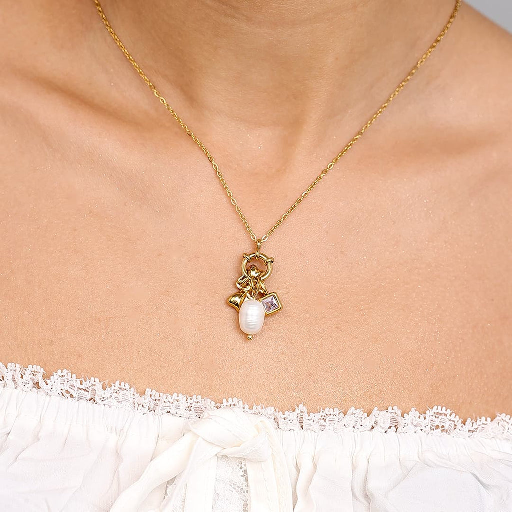 Gold Custom Collector Charm Necklace