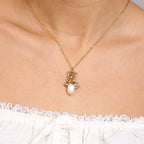 Gold Custom Collector Charm Necklace