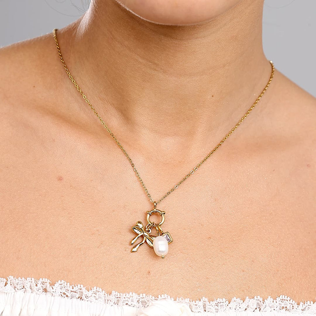 Gold Custom Collector Charm Necklace