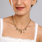 Gold Custom Charm Necklace