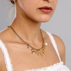 Gold Custom Charm Necklace