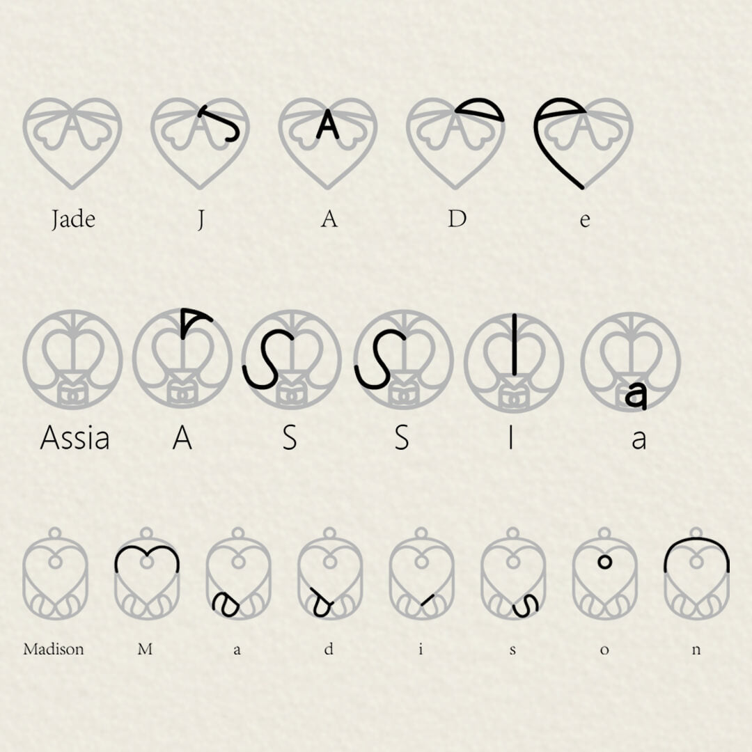 Custom Monogram Necklace