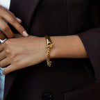 Gold Arden Link Bracelet