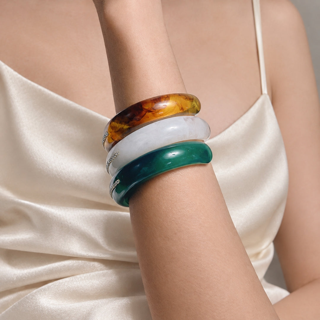 Gold Sia Cuff Bangle