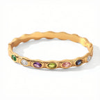 Gold Solara Bangle