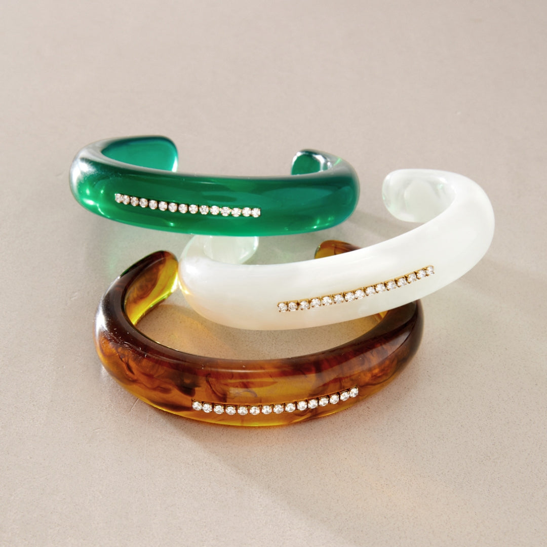 Gold Sia Cuff Bangle