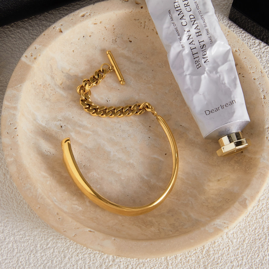Gold Arden Link Bracelet