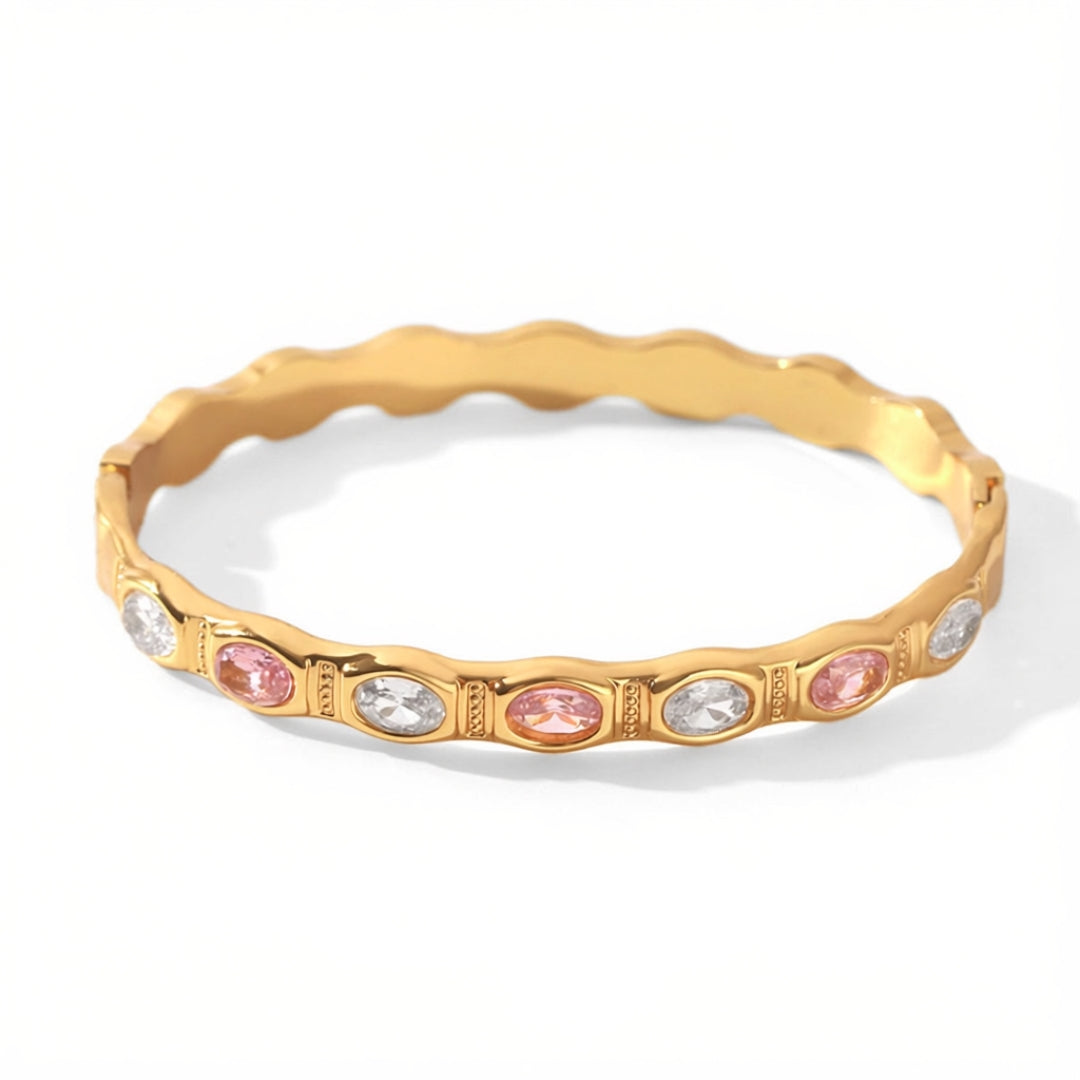 Gold Solara Bangle