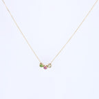Gold Hannah Birthstone Necklace