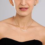 Gold Freshwater Pearl Necklace